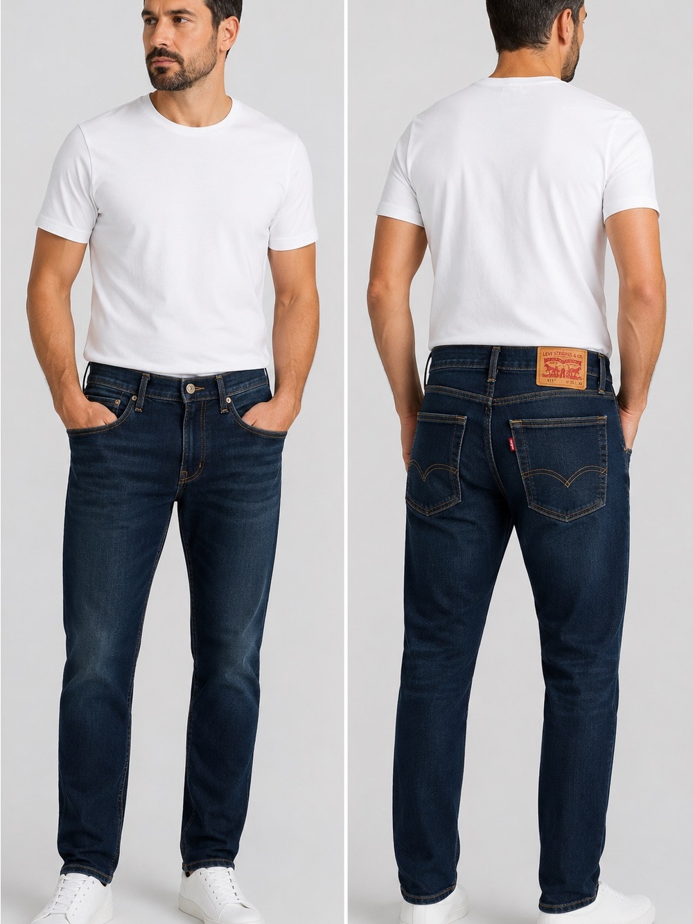 Levi’s 511 Slim Fit Men’s Jeans W32 L30 Dark Wash Denim